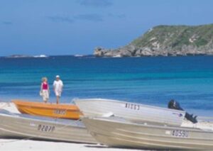 Boating at Hamelin Bay